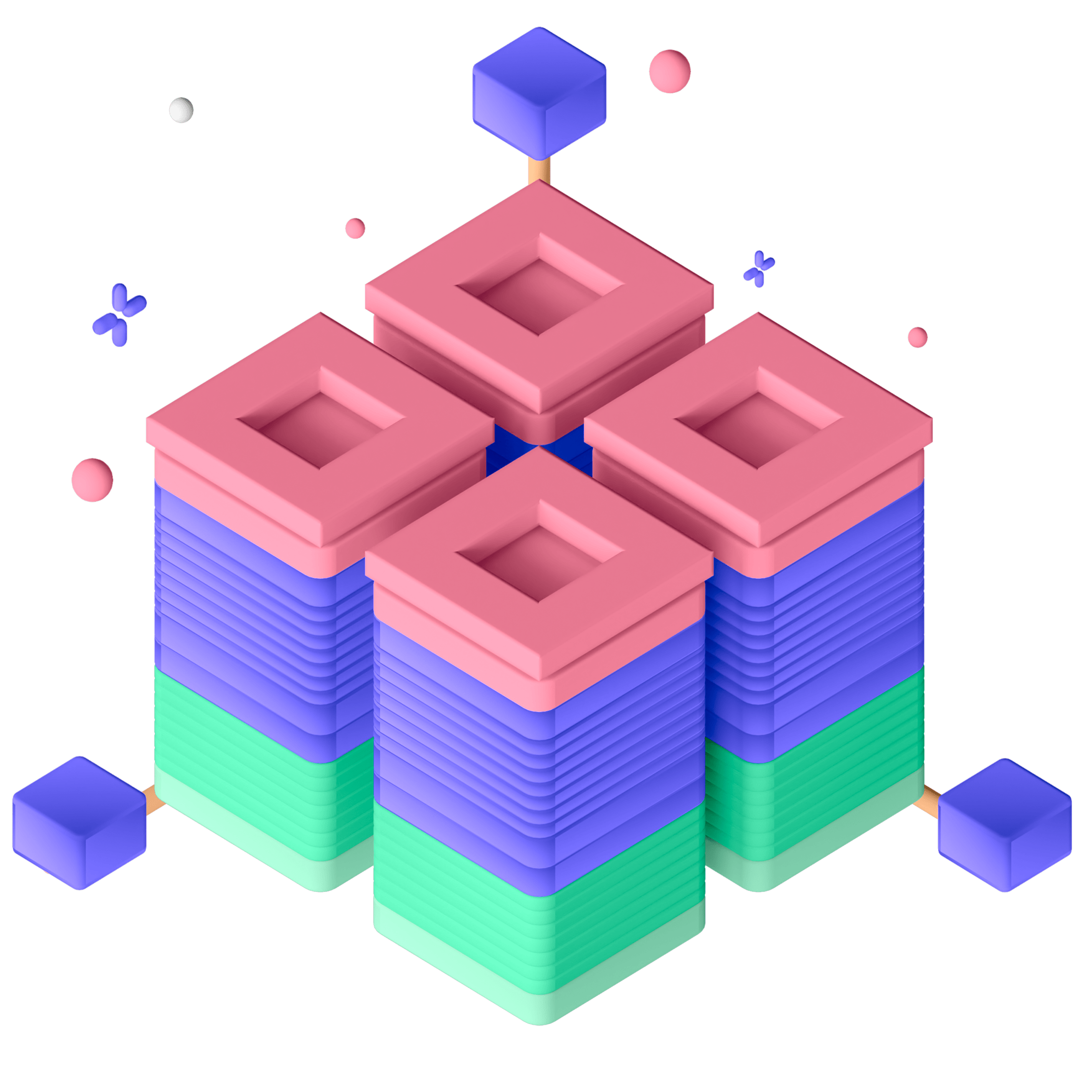 CoinJoin technology illustration
